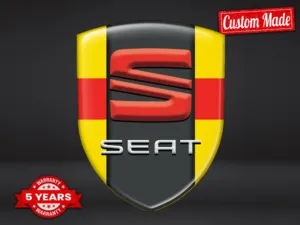 Seat Fensteraufkleber Premium Stern Hochwertig Auto